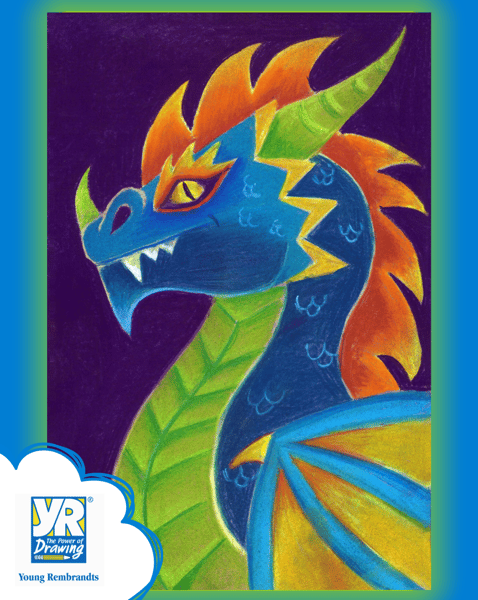 Picture for: Young Rembrandts: Fiery Dragons Drawing Workshop (Gr. K-5)