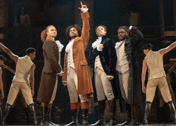 Picture for “Hamilton” at the Orpheum Theater