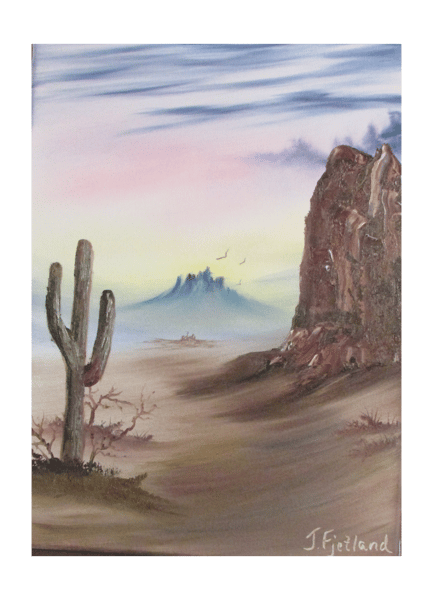 Course Bob Ross “Wet-on-Wet” Oil Painting image 3