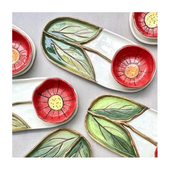 Picture for Ceramic Poppy Tray