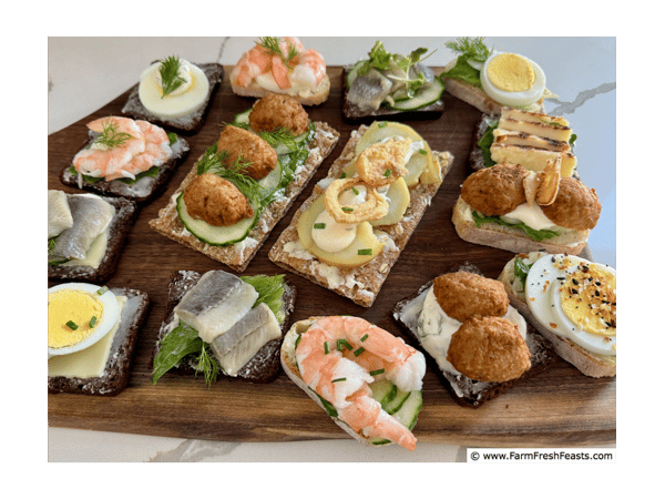 Picture for Smørrebrød Smörgåsbord – (Live Virtual)