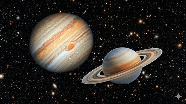 Picture for: Mayo Planetarium's "Jupiter, Saturn, Moons and More!"
