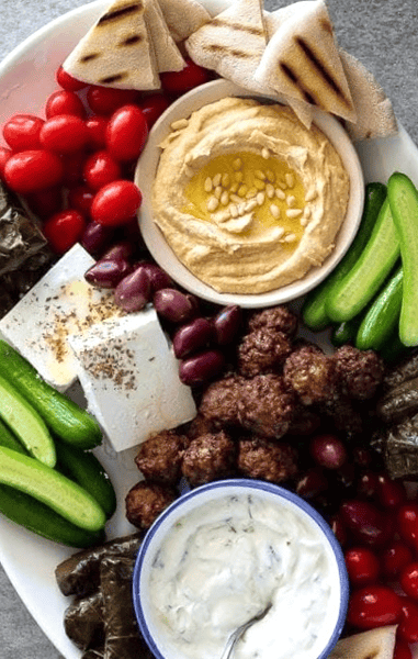 Picture for: Building a Festive Mediterranean Mezze Charcuterie Board