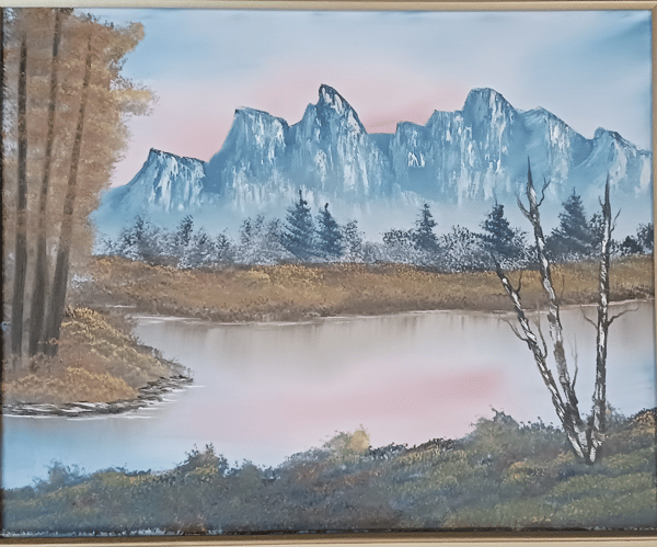 Picture for: Landscape Oil Painting like Bob Ross