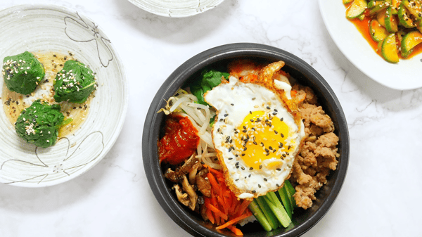 Picture for: Korean Street Food: Chicken Bulgogi Bibimbap (Online)