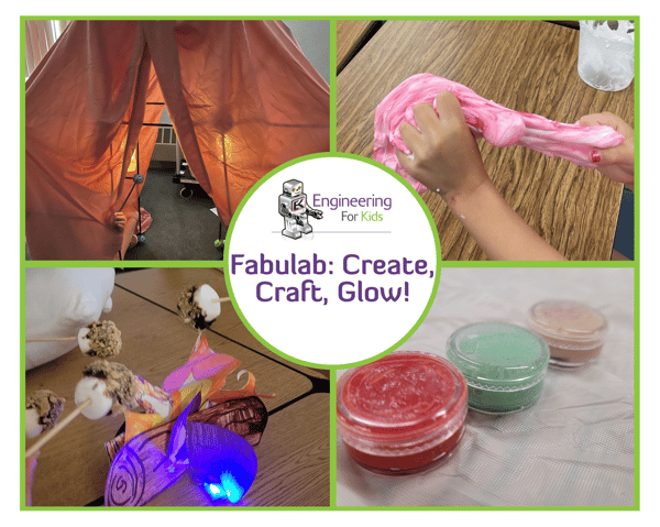 Picture for: Fabulab: Create, Craft & Glow! STEM Camp (Grades: K-4)