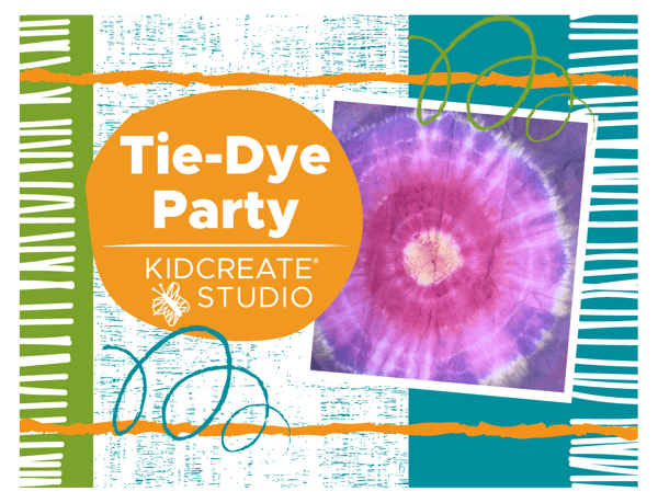 Picture for: One-Day Class: Tie Dye Party with Kidcreate (Grades: K-4)