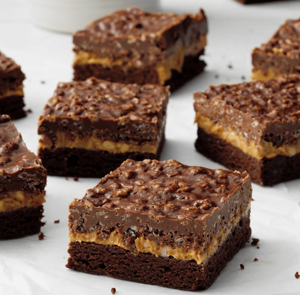 Picture for: Chocolate & Peanut Butter Crispy Bars