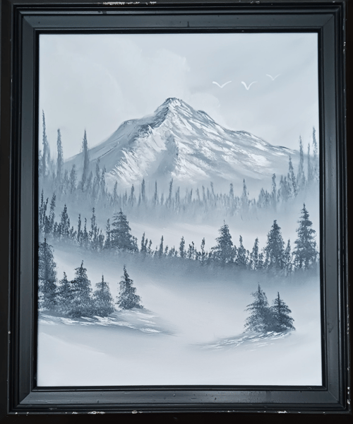 Picture for: Landscape Oil Painting like Bob Ross