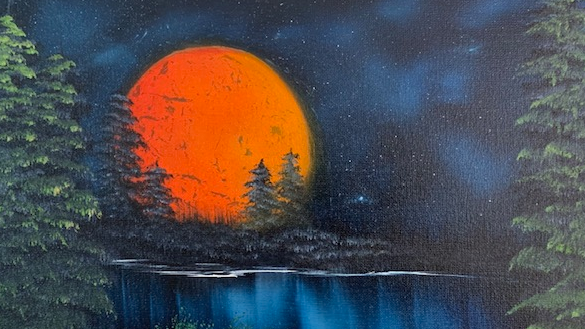 Course New! Bob Ross Method of Oil Painting image 3