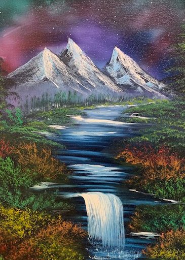 Course New! Bob Ross Method of Oil Painting image 4