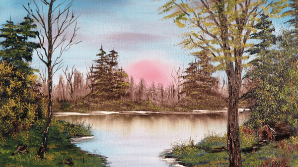 Course New! Bob Ross Method of Oil Painting image 3