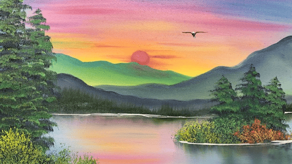 Course New! Bob Ross Method of Oil Painting image 2