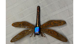 Course NEW! Rustic Dragonfly Fused Glass Class: Create a Nature-Inspired Masterpiece image 1