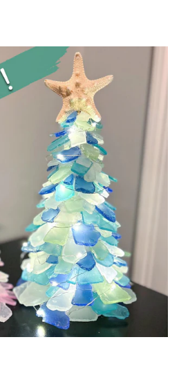 Course Sea Glass Tree or Angel image 1