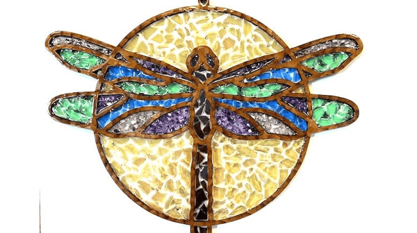 Course NEW! Crushed Glass & Resin Sun Catchers! image 1