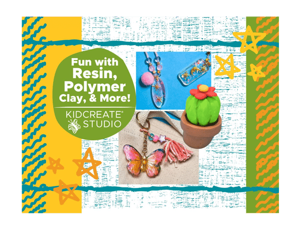 Picture for Fun with Resin, Polymer Clay & More! with Kidcreate Studio (Ages 9-14)