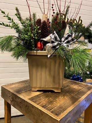 Picture for Holiday Porch Planters