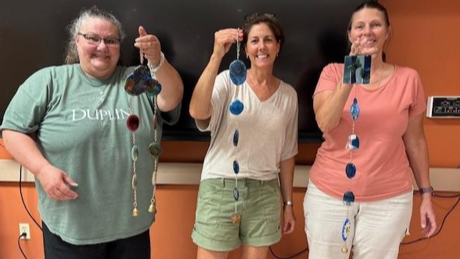 Picture for NEW! Build Your Own Fused Glass Chime - Make & Take