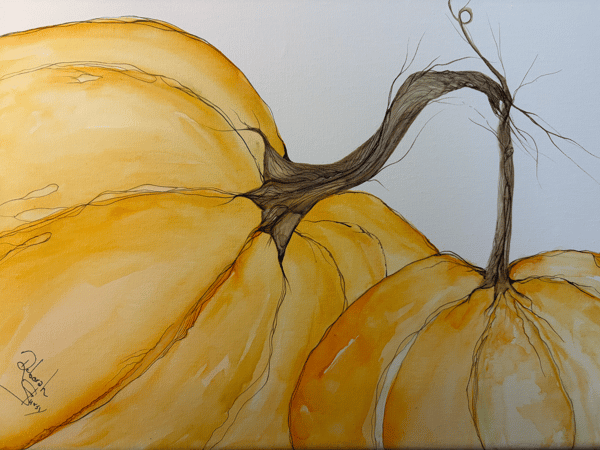 Picture for: Watercolor Painting on Canvas