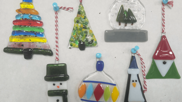 Picture for Fused Glass Holiday Ornaments