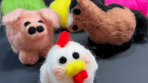 Picture for Needle Felting Farm Animal - NEW!
