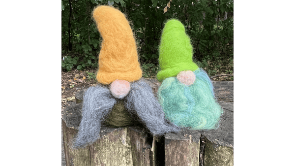 Course Needle Felted Gnomes - NEW! image 1