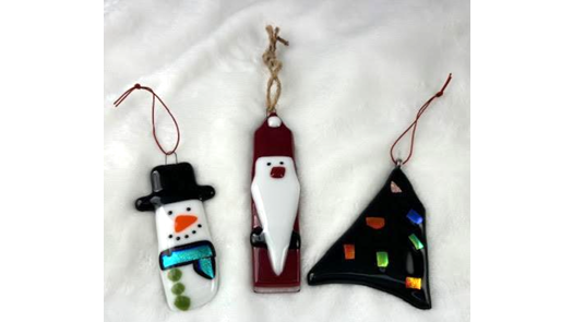 Course Fused Glass Ornaments image 1