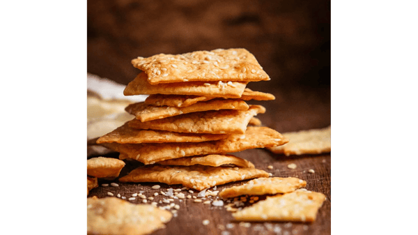 Course Crispy Homemade Crackers - NEW! image 1