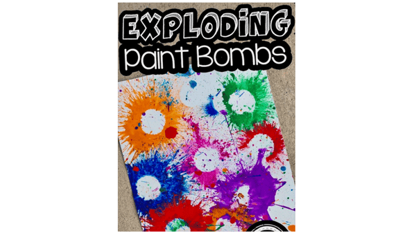 Picture for: STEM Exploding Paint Bomb Art (Gr. K-5) - NEW!