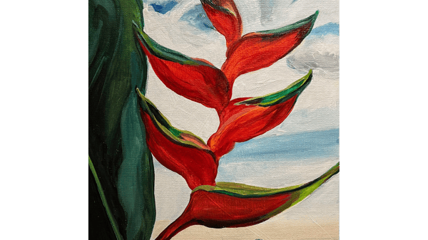 Picture for Paint Like O'Keefe - Crabs Claw Ginger