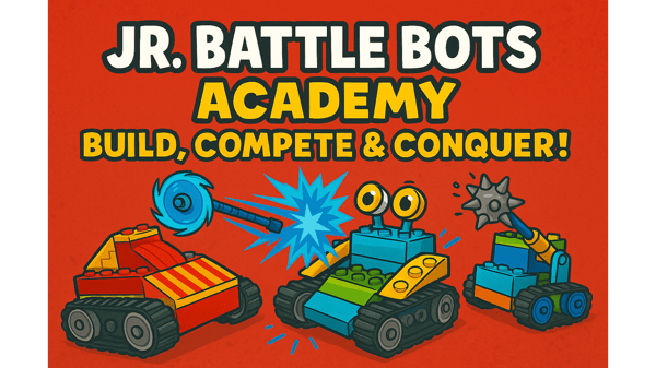 Picture for Jr. Battle Bots Academy: Build, Complete & Conquer (Ages 6-9) - NEW!
