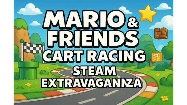 Picture for Mario & Friends: Cart Racing & STEAM Extravaganza (Ages 6-9) - NEW!