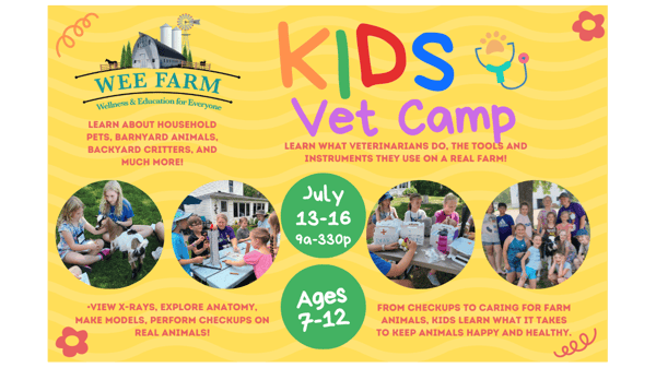 Picture for: Vet Camp (Ages 7-12) - NEW!