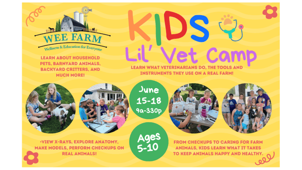 Picture for: Lil Vet Camp (Ages 5-10) - NEW!