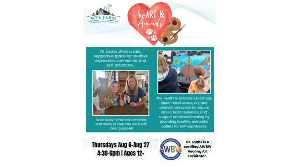 Picture for: heART & Animals (Ages 12-18) - NEW!