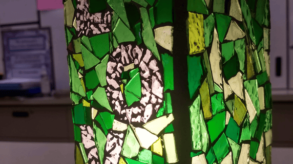 Picture for Glass Mosaic Table Lamp or Candle Lantern