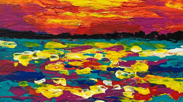Picture for Palette Knife Painting: Sunset - NEW!