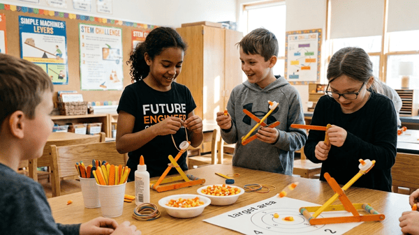 Picture for: Candy Corn Catapults - STEM Engineering (Gr. K-7)