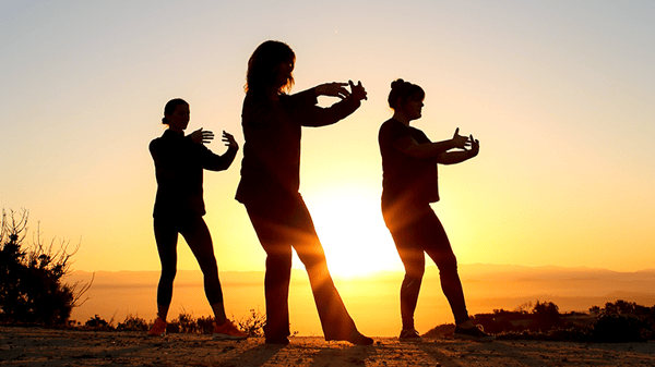 Exercise, Health, health and wellness, interactive class, Seniors, stress, stretch, tai, yoga