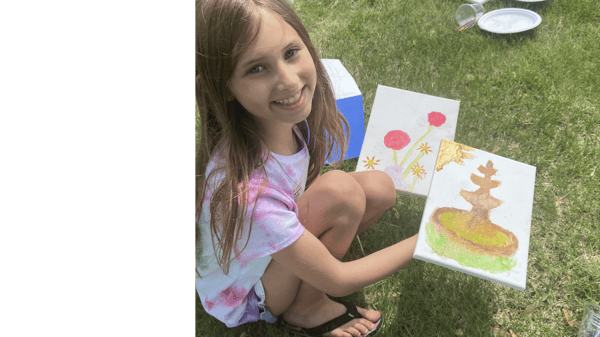 Course Painting in the Garden (Gr. 1-6) image 1