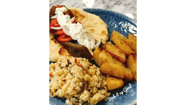 Picture for: Mediterranean Chicken Gyro Meal! - Online