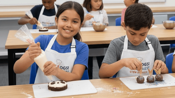Picture for: STEM BIOLOGY THROUGH BAKING: Panda Brownies & Butterfly Truffles - (Gr. K-8)