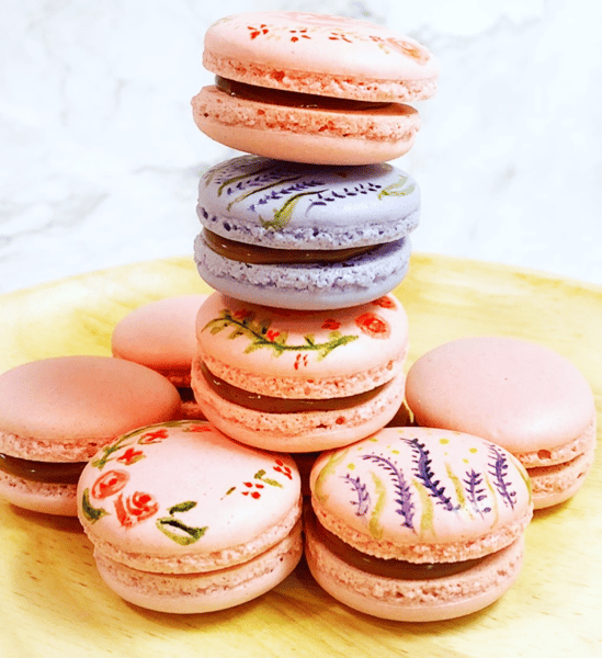 Picture for French Macarons with Salted Caramel Buttercream and Chocolate Glaze - Online