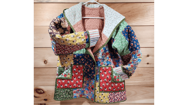 Course Upcycled Quilted Jacket image 2