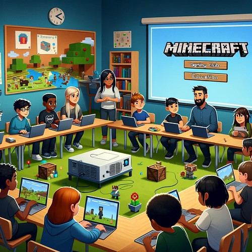 Middle School Gaming Club: Minecraft Education