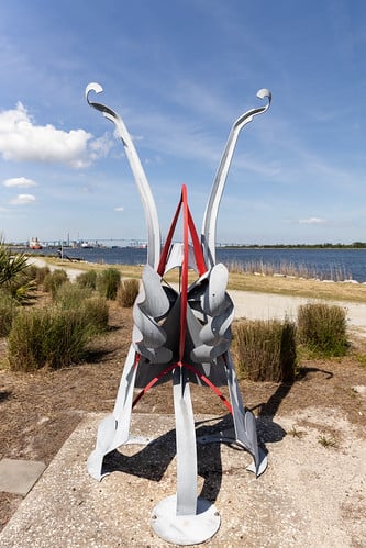 2022 Arts Fest Sculpture Installations at Riverfront Park