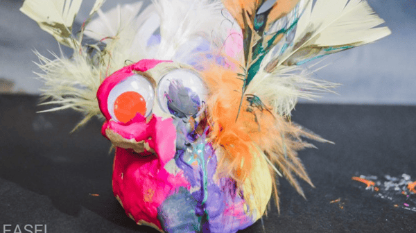 Picture for Playdough & Feather Sculptures