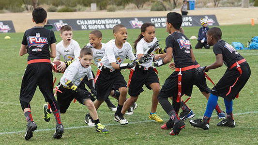 Course DASH | Flag Football Tykes image 1