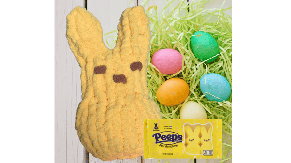 Image for Finger Knit PEEP Bunny